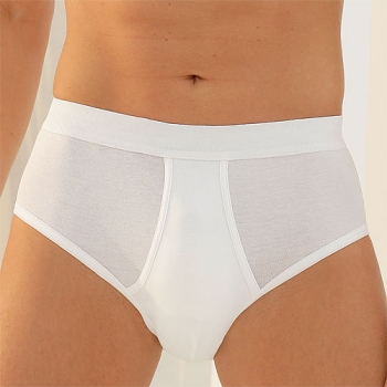 Classic Brief with open fly fine ribe (MDfr625002210a)