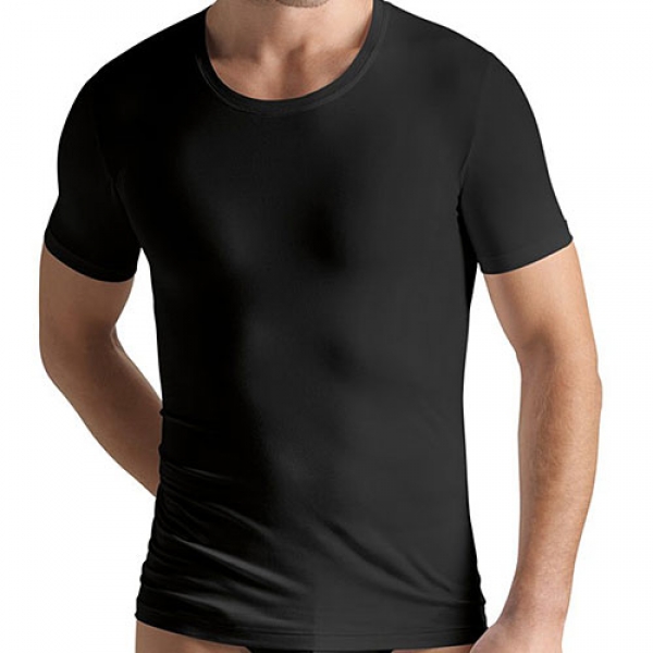 R Shirt 1/2 Arm Cotton Superior Hanro (HAsp3088)