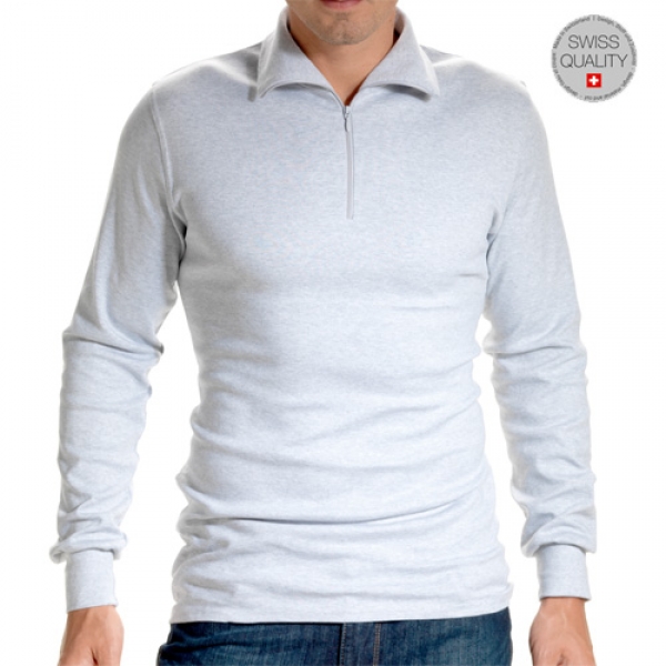 Rollshirt with zip 1/1 arm Shirts ISAbodywear(ISAsh527)
