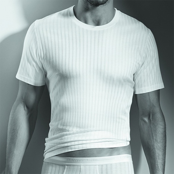R Shirt 1/4 arm sleeve ON swissline swisscotton ISAbodywear(ISAsl314138)