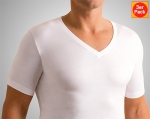V Shirt wide Natural Comfort 3er Pack Novila (NOnc803606)